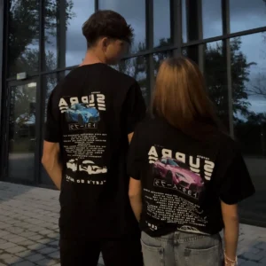 T-shirts for couples – Supra MK V (Black)