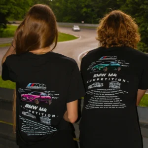T-shirts for couples – BMW M4 (Black)