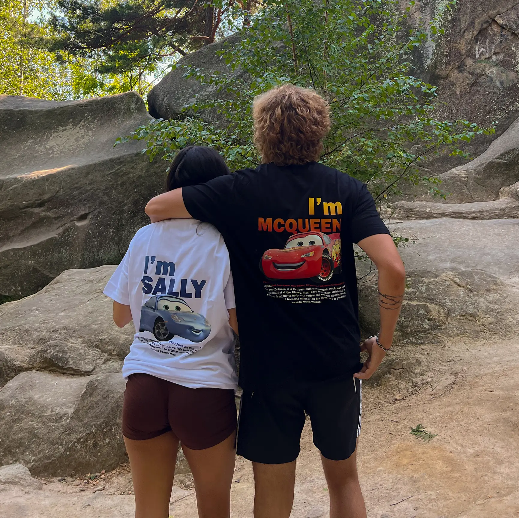Lightning & Sally Couples T-Shirts - Image 2